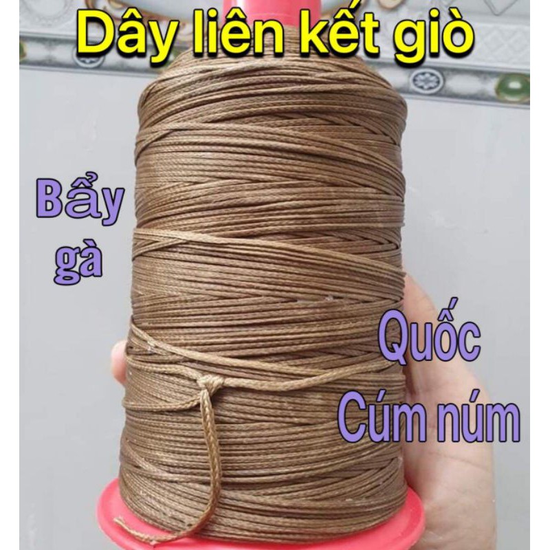 Dây liên kết giò gà màu cỏ khô