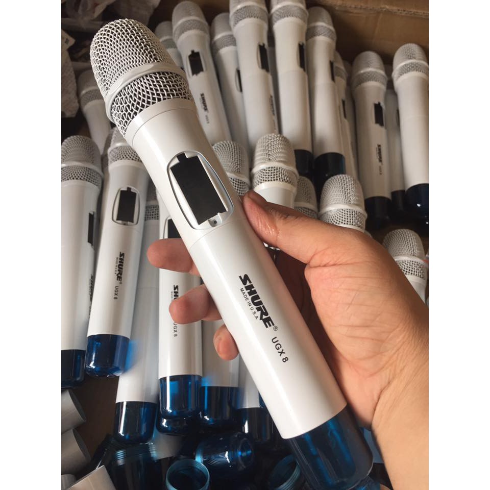 Vỏ tay mic shure UGX8 có chụp lưới