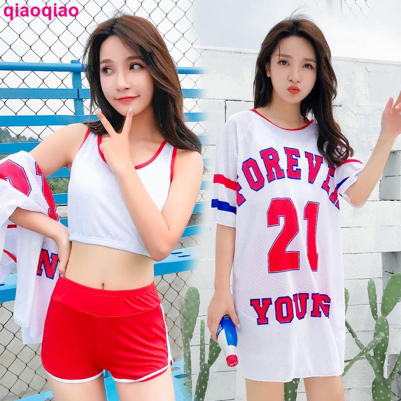 Set Đồ Tắm In Họa Tiết Hoa Phong Cách Hàn Quốc Dành Cho Nữ | BigBuy360 - bigbuy360.vn