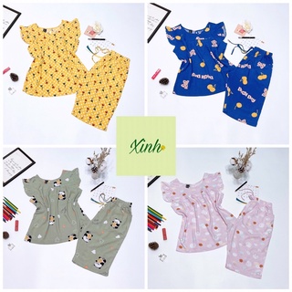 Size l đồ bộ tole lanh vnxk f21 lửng cánh tiên