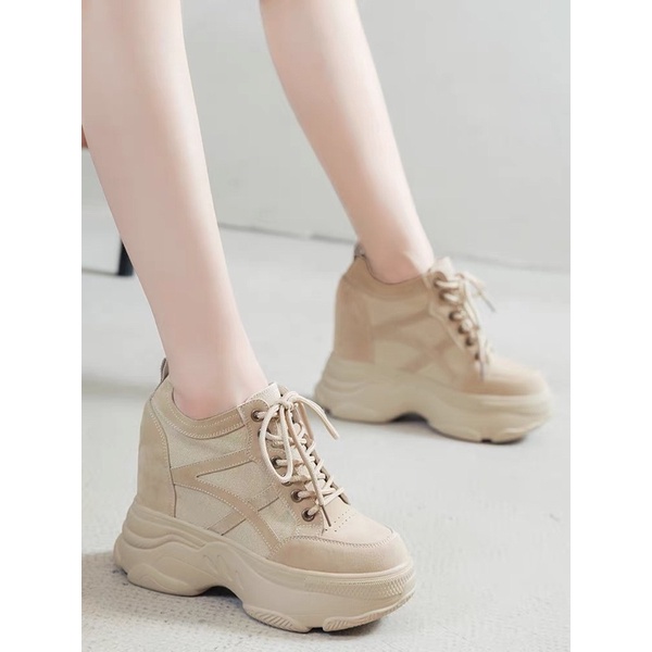 Giày thể thao thời trang độn đế 9cm