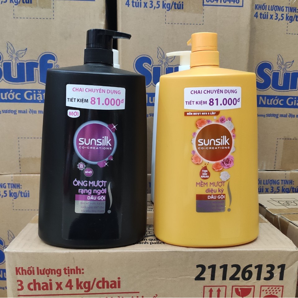 Dầu Gội Sunsilk Đen vàng 1kg4