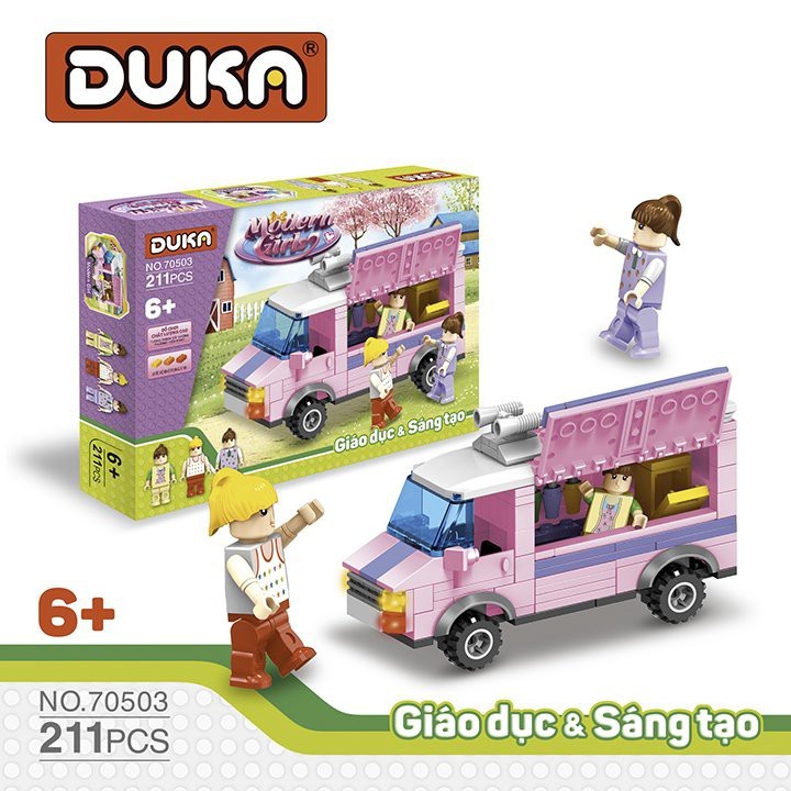 Đồ chơi  Ghép hình Trung Tâm Cấp Cứu - Duka (209 chi tiết)