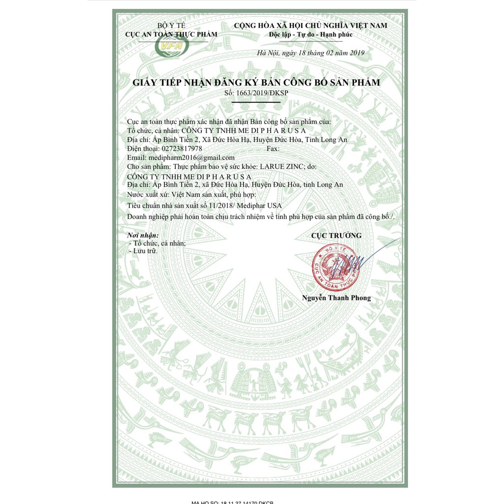 Bổ sung kẽm, lysine, DHA ăn ngon miệng – Sirô LARUE ZINC 120ml | Thế Giới Skin Care