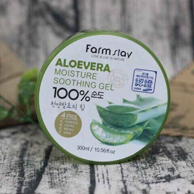 Gel Nha Đam 🍀𝑭𝒓𝒆𝒆𝒔𝒉𝒊𝒑🍀 Mặt Nạ Mask Dưỡng Da Alovere 100% Hàn Quốc 300ml