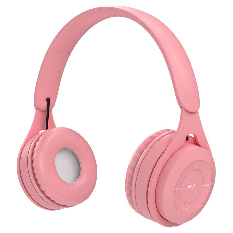 Tai nghe bluetooth không dây HiFi 2020 5.0 màu macaron dễ thương