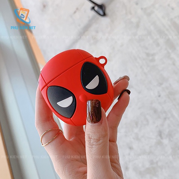 Case Vỏ Bao Airpod 2 Đựng Tai Nghe Ap hình các siêu anh hùng cực kun