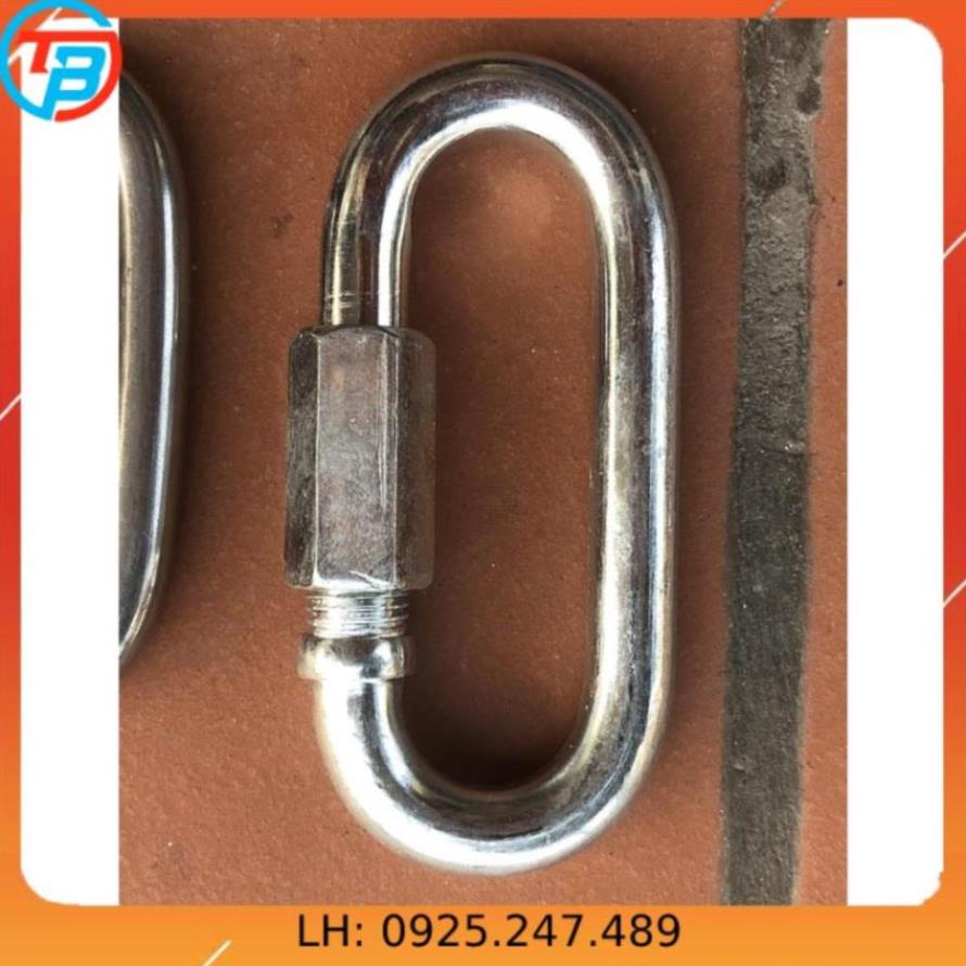 Móc nối xích, khóa xích INOX [ Phi 12mm ] CÁP THÉP Thái Bình VinàN