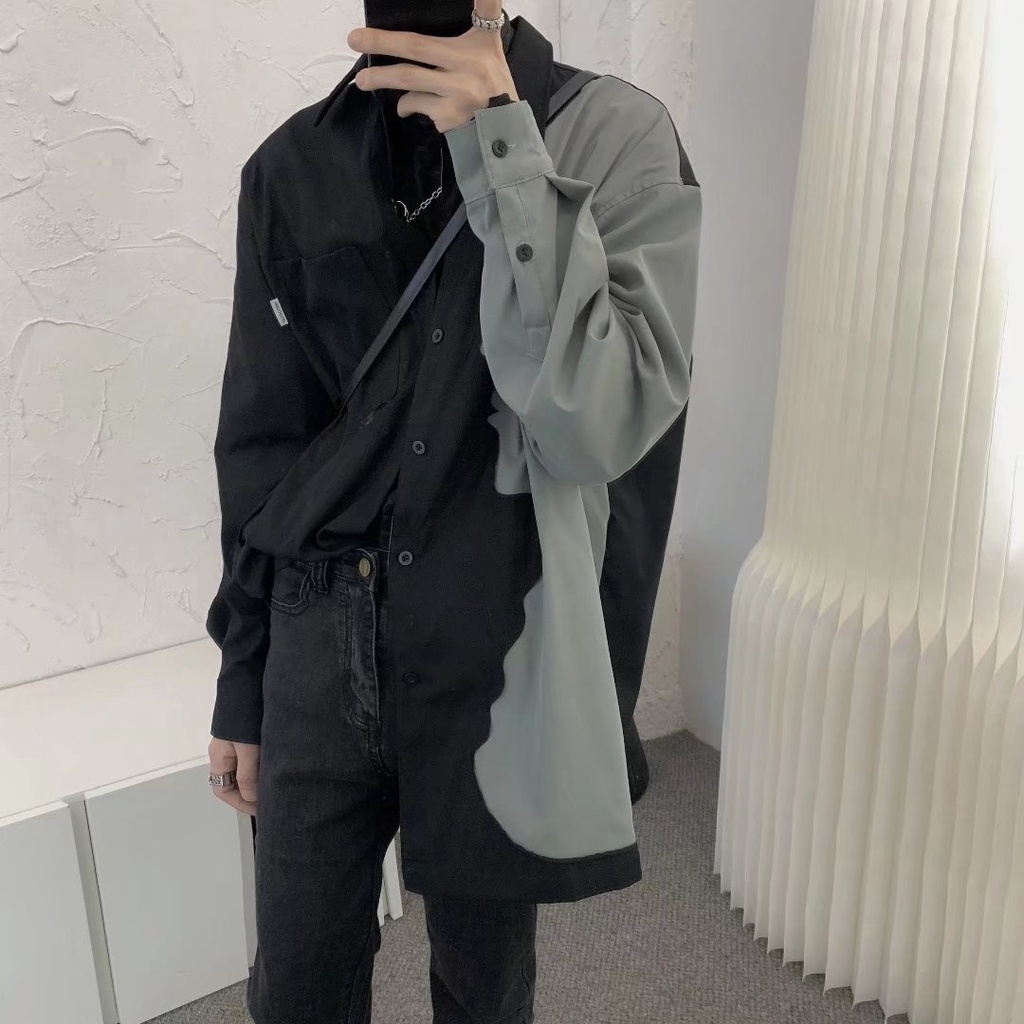 Áo Sơ Mi Dài Tay Dễ Phối Đồ Thời Trang Mùa Xuân Dành Cho Nam Size M-2XL