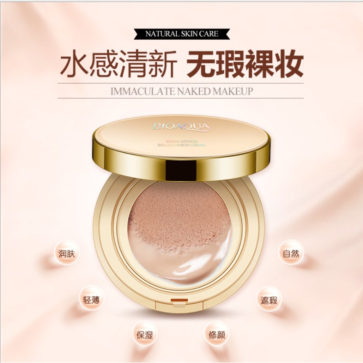 [Cao cấp] Cushion B.B cream Bioaqua thế hệ mới 2018