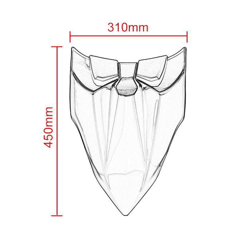 Bọc Yên Sau Xe Mô Tô Kawasaki Ninja 650 Z 650 2017 2018 2019 2020