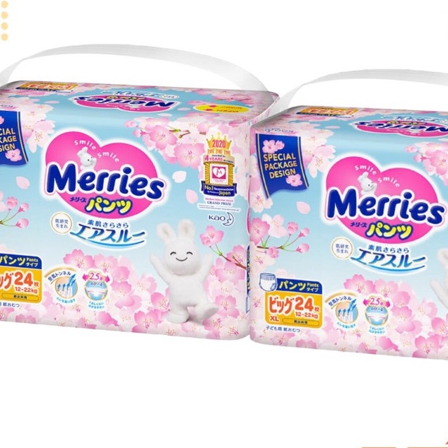 TÃ/BỈM MERRIES SAKURA NHẬT PHIÊN BẢN GIỚI HẠN ĐỦ SIZE M33/L27/XL24.