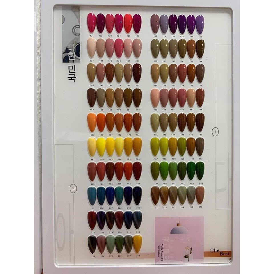 Sơn gel The Best 200k/10chai bốc lộn xộn