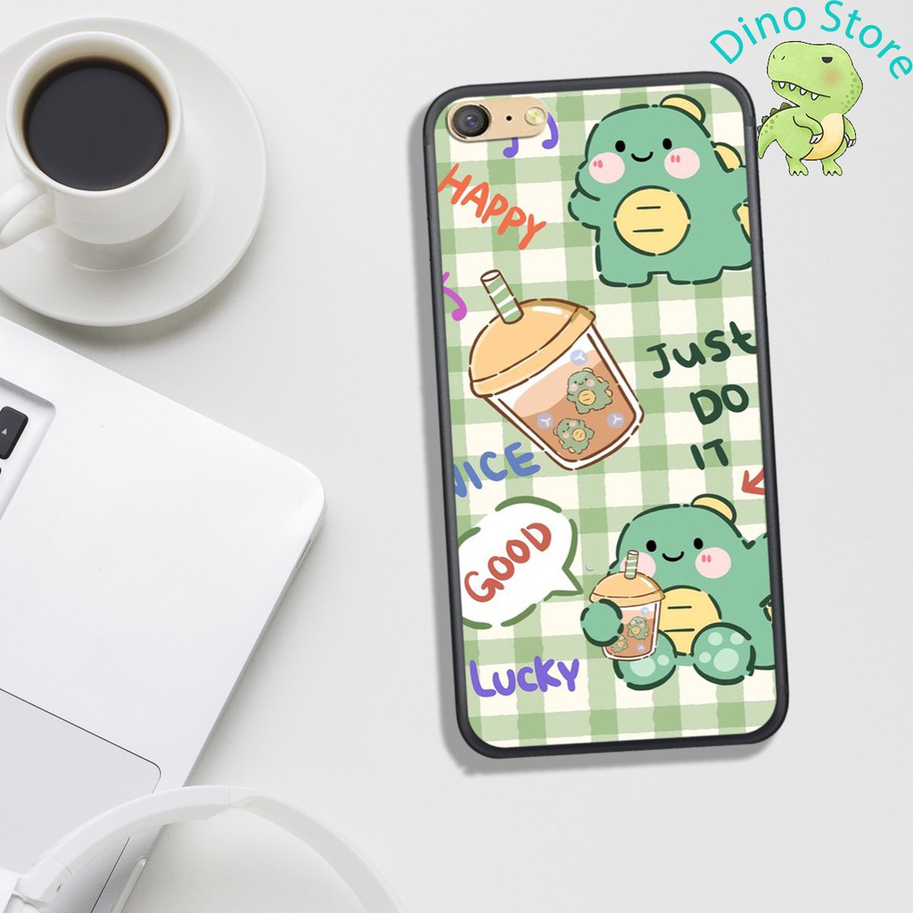 ỐP LƯNG  OPPO A71/A83 ,  IN HÌNH KHỦNG LONG NGỘ NGHĨNH VÀ CUTE