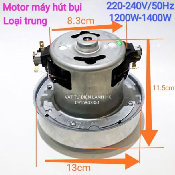 Motor động cơ máy hút bụi đa năng - Mô tơ các size cỡ