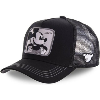 Disney mũ lưỡi trai unisex phối lưới họa tiết chuột mickey