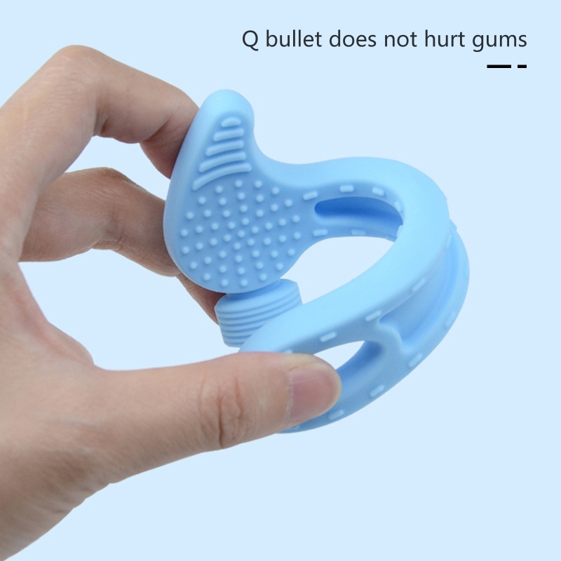 Bộ 4 Món Đồ Chơi Ngậm Mọc Răng Bằng Silicone Dành Cho Trẻ Nhỏ