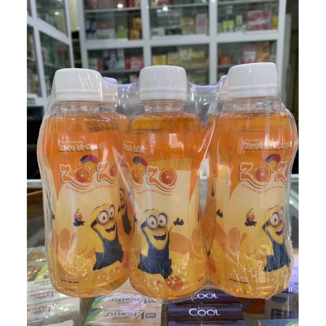 [Chính Hãng] Nước uống bù điện giải ZOZO 250 ml vị cam và chanh hỗ trợ