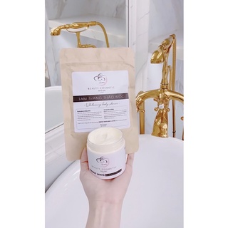 Combo body 200gram + 1 set tắm trắng