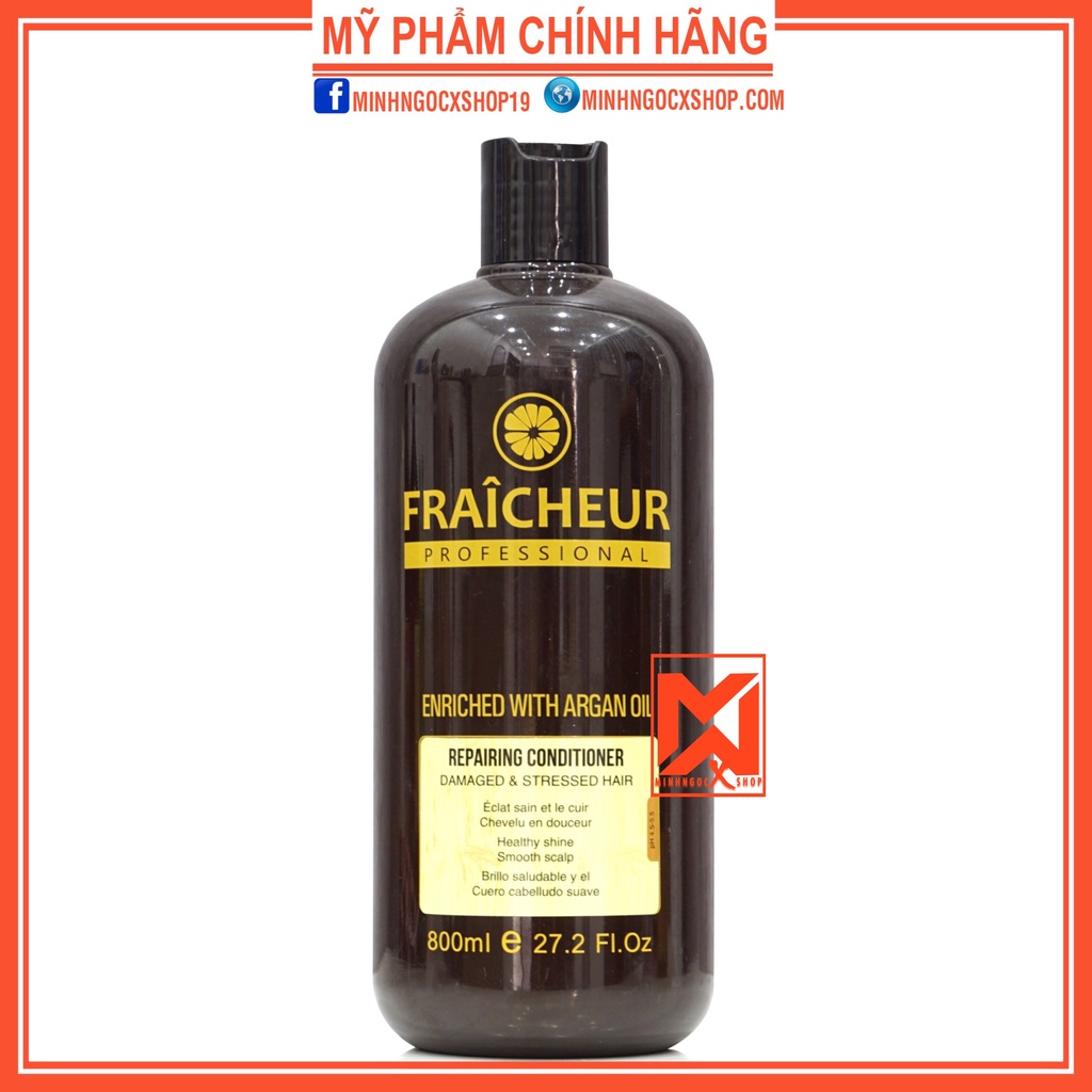 Dầu xả phục hồi FRAICHEUR REPAIRING 800ml chính hãng