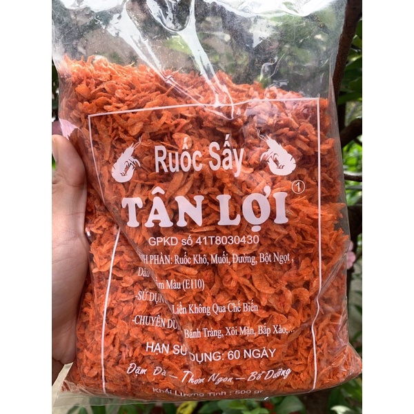 500GR Ruốc sấy Tây Ninh và Tân Lợi