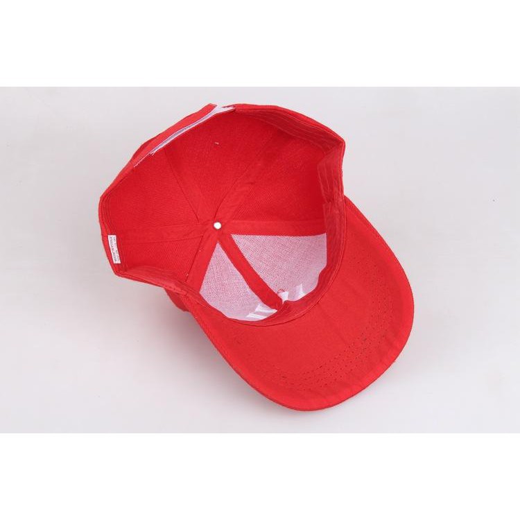 HCM- Nón nam Thanh niên New York MÀU ĐỎ- Nón kết kiểu lưỡi cứng  - Mũ vải nam / mũ lưỡi trai nam