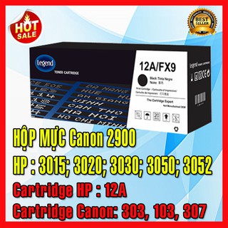 Hộp Mực In/Cartr 12A, 303 ĐEN TRẮNG  Số trang in : 2600 trang độ phủ 5%  Hộp mực in 12A/ canon 303 d