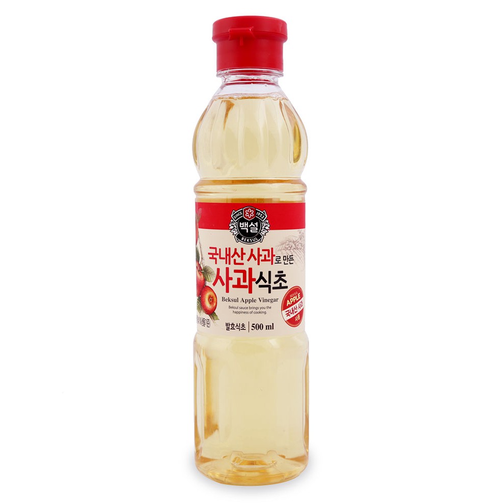 Dấm táo Hàn Quốc Beksul 500ml