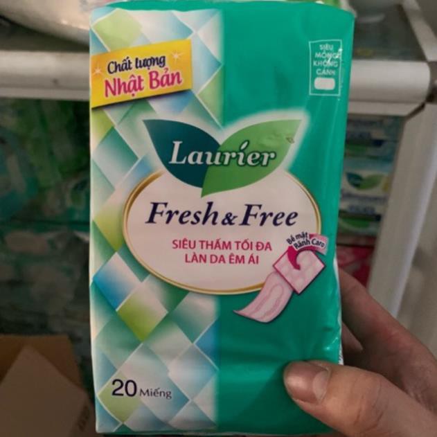 [ chính hãng ] Băng vệ sinh Fresh &amp; Free  20 miếng gói to
