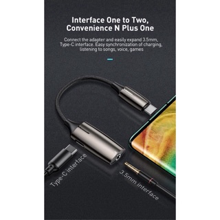 ĐẦU CHUYỂN ĐỔI TYPE-C RA CHÂN 3.5MM AUDIO BASEUS L60