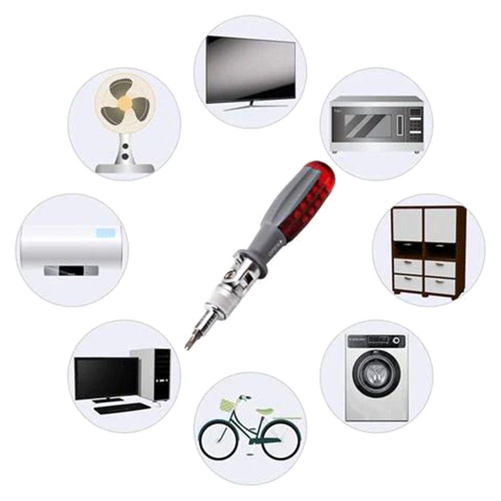 LONTIME Bộ Tua Vít Sửa Chữa Đa Năng 11 Trong 1
