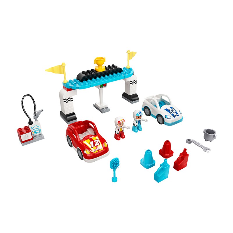 Đồ Chơi LEGO Cuộc Đua Xe Kì Thú 10947