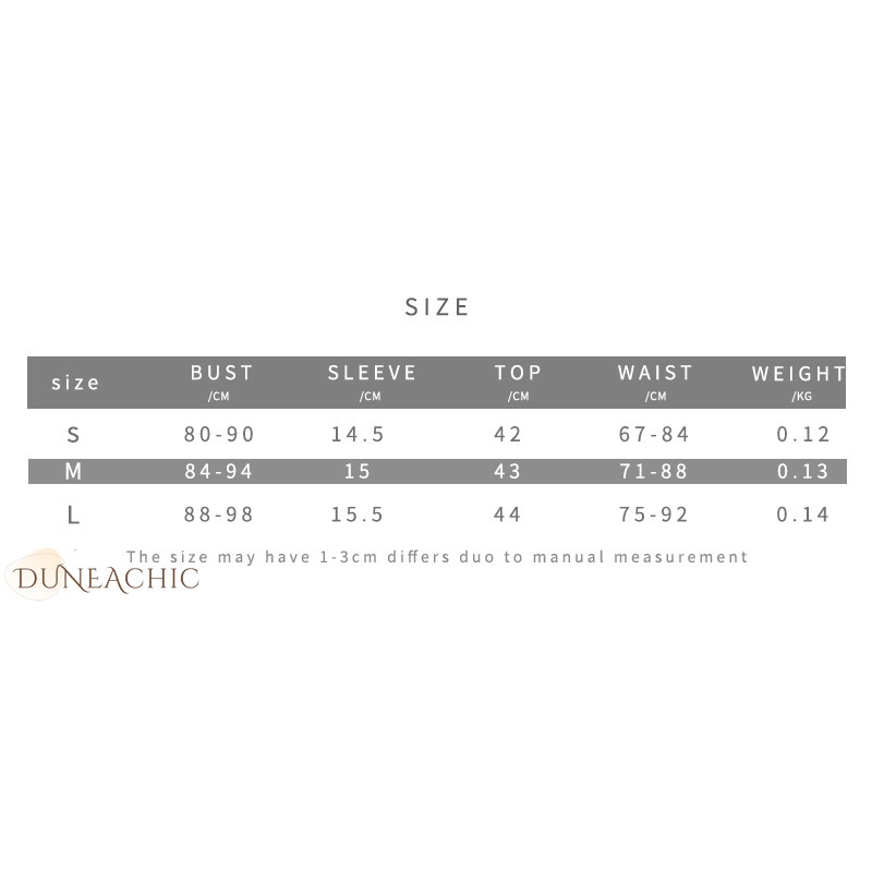 DUNEA Áo thun lửng tay ngắn cổ tròn màu tương phản quyến rũ thời trang dành cho nữ