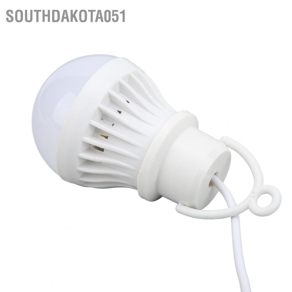 Bóng đèn LED nhỏ cổng USB tiết kiệm năng lượng có móc treo cho cắm trại ngoài trời