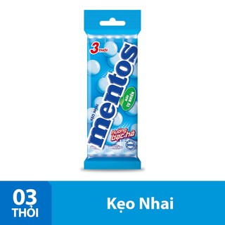 Kẹo Mentos Bạc Hà 3 thỏi