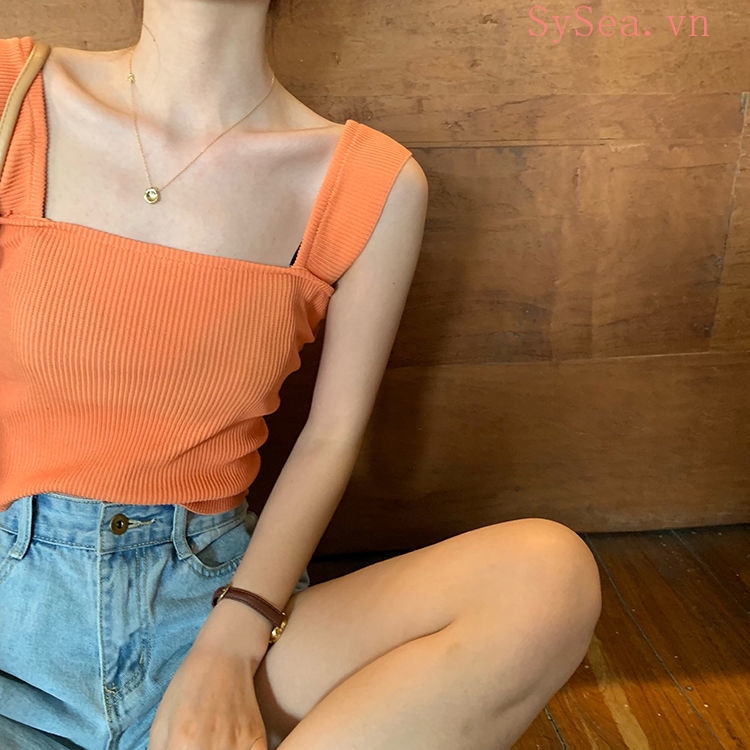 Áo hai dây nữ phong cách quyến rũ trẻ trung