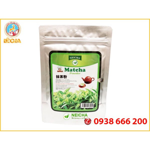 Bột Matcha Neicha 500gr- 100G/ NGUYÊN LIỆU ĐỒ UỐNG, LÀM BÁNH, LÀM KEM thơm ngon đặc biệt.