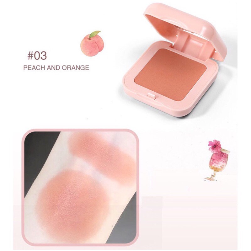 Phấn má đơn sắc COLOR GEOMETRY màu trái cây xinh xắn (hàng nội địa Trung) | BigBuy360 - bigbuy360.vn