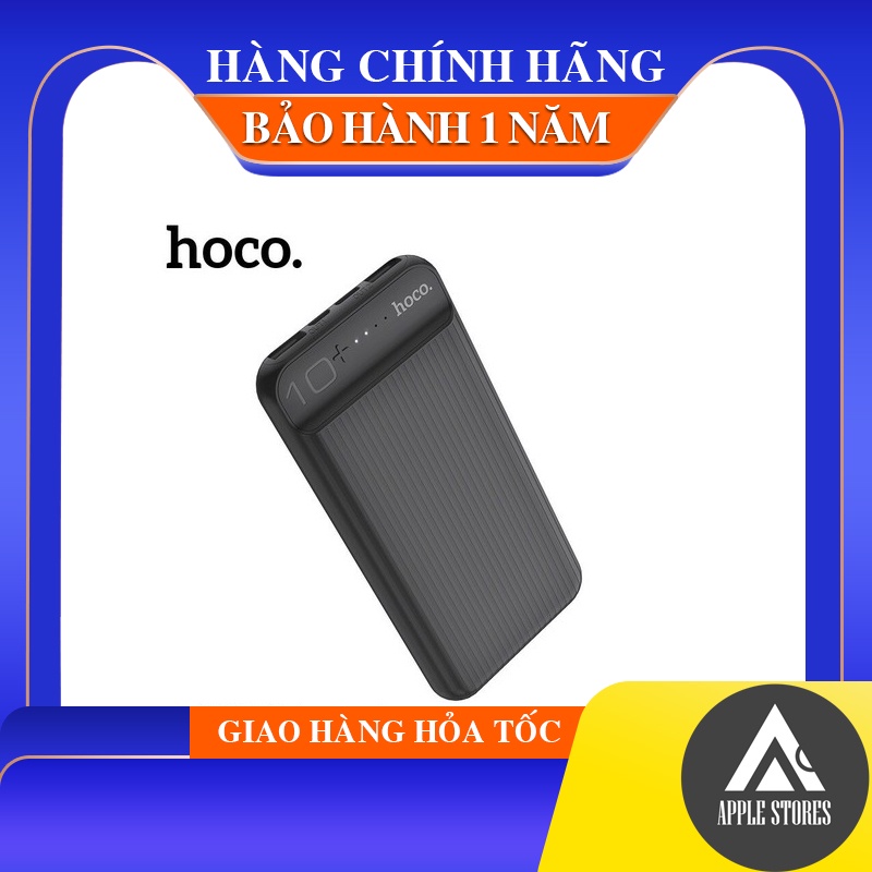 ✔️CHÍNH HÃNG✔️ Sạc Dự Phòng Hoco J52 Bản Nâng Cấp ✔10000mAh  ✔Siêu Mỏng ✔️ Sạc 2 Thiết Bị Cùng Lúc