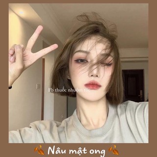 Thuốc nhuộm tóc nâu mật ong sáng