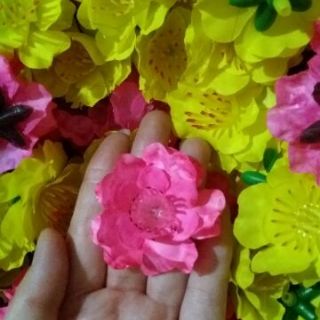 Combo 1kg hoa mai , đào giả trang trí tết