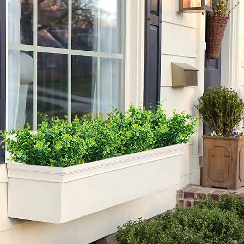 Bộ 10 Cây Khuynh Diệp Nhân Tạo Trang Trí Tiệc Cưới Trong Nhà Và Ngoài Trời
