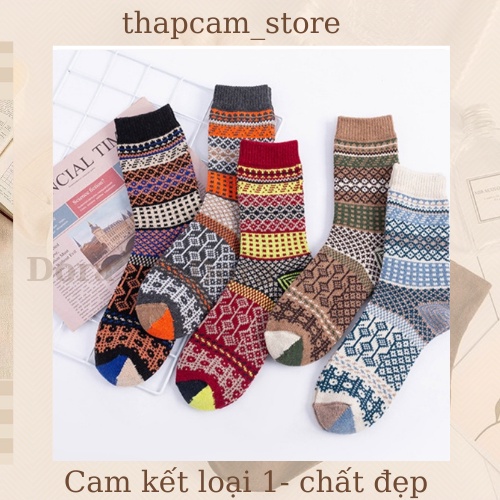 [SET 5 ĐÔI] TẤT THỔ CẨM M003