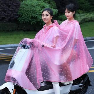 Áo mưa chấm bi Thành Long
