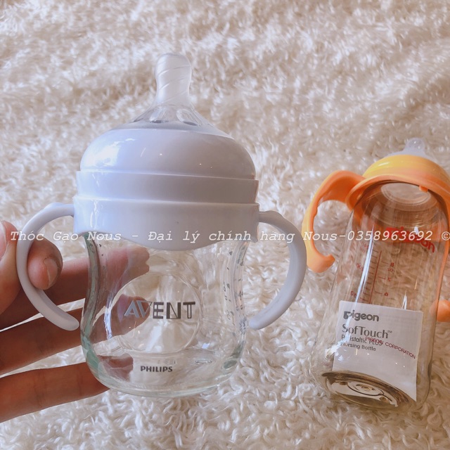 TAY CẦM BÌNH SỮA AVENT-PIGOEN