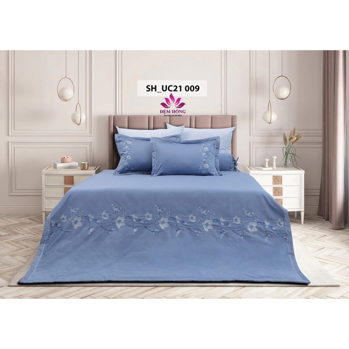 Bộ chăn ga gối Sông Hồng dòng Urban cao cấp 2021-2022