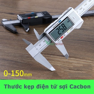 Thước Kẹp Điện Tử Đo Đường Kính Sợi Nhựa Carbon Syntek 150mm -dc4339