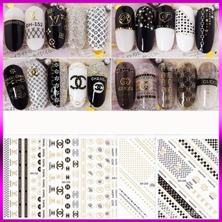Sticker gucci móng giá sỉ phụ kiện nail đồ nail giá rẻ hoài út Nail Store  mxbond shop