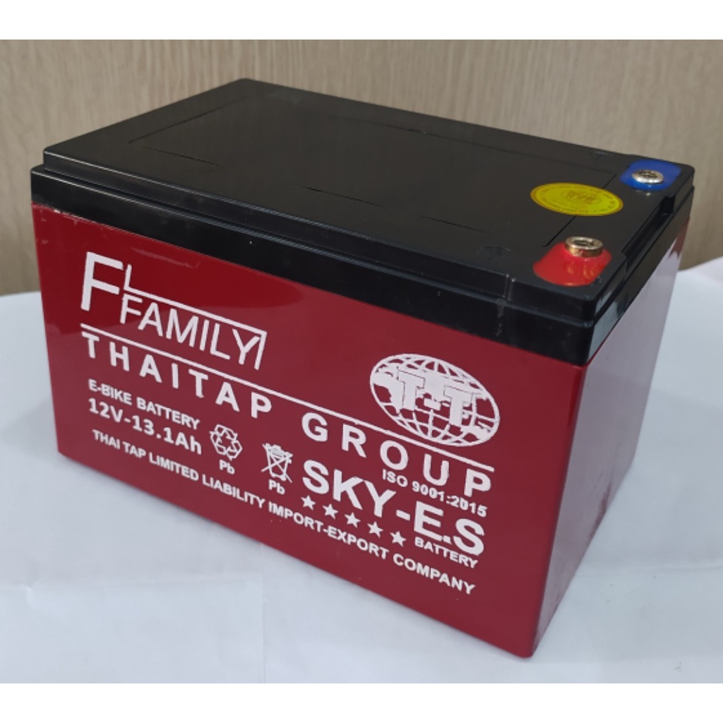 ẮC QUY XE ĐẠP ĐIỆN CHUYÊN DỤNG 12V-12AH LOẠI CAO CẤP SKY-E BẢO HÀNH CHÍNH HÃNG 6 THÁNG Có bảo hành