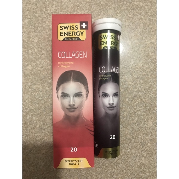 Collagen cá biển sâu tự nhiên - Viên Sủi SWISS DR.FREI làm đẹp da, da săn chắc, căng bóng ngậm